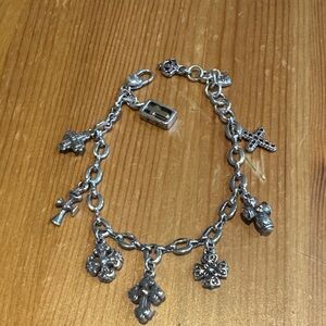 Brighton Silver Charm Bracelet